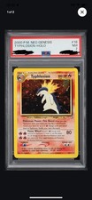2000 Pokemon Neo Genesis Holo Typhlosion #18 PSA 7 NRMT