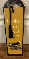 Edward Corey : Books, Cats, Life Is Sweet Bookmark 2023