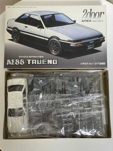 Tamiya Fujimi 1/24 AE86 Trueno & Porsche 911 GT3 Plastic Model Kit Set Unbuilt - Picture 2 of 13