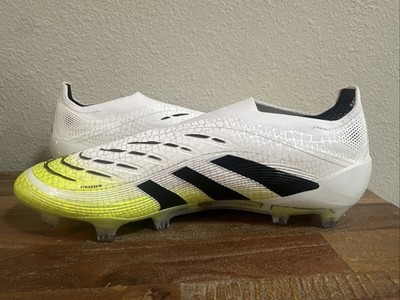 Adidas Predator Elite LL FG Soccer Cleats White JI1075 Men's Size