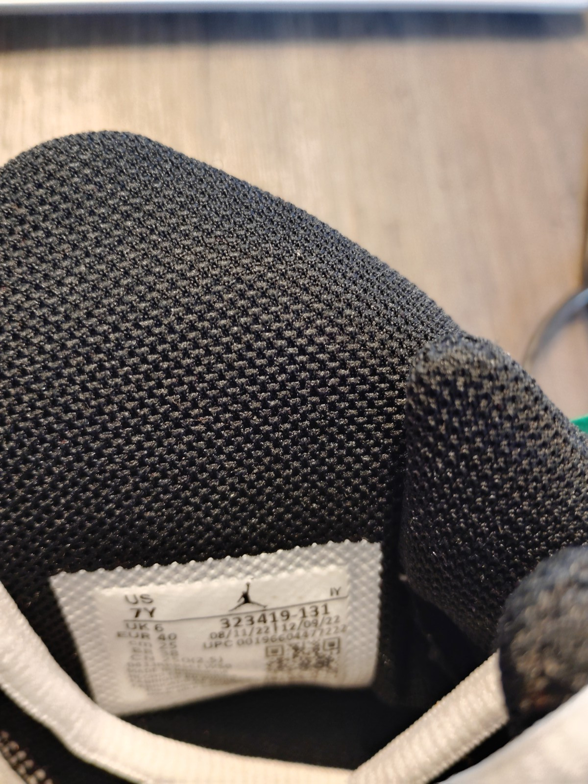 NEW Nike Air Jordan 6 Rings 'Lucky Green' White Black 322992-131 Men 7 Collector image 8