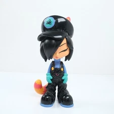 2012 Soopa Maria Shori Eric Scarecrow Resin Figure ESC Black Teal Vinyl Pop