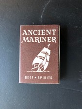 OLD Vintage "ANCIENT MARINER-Santa Ana" .matchbox MADE IN USA