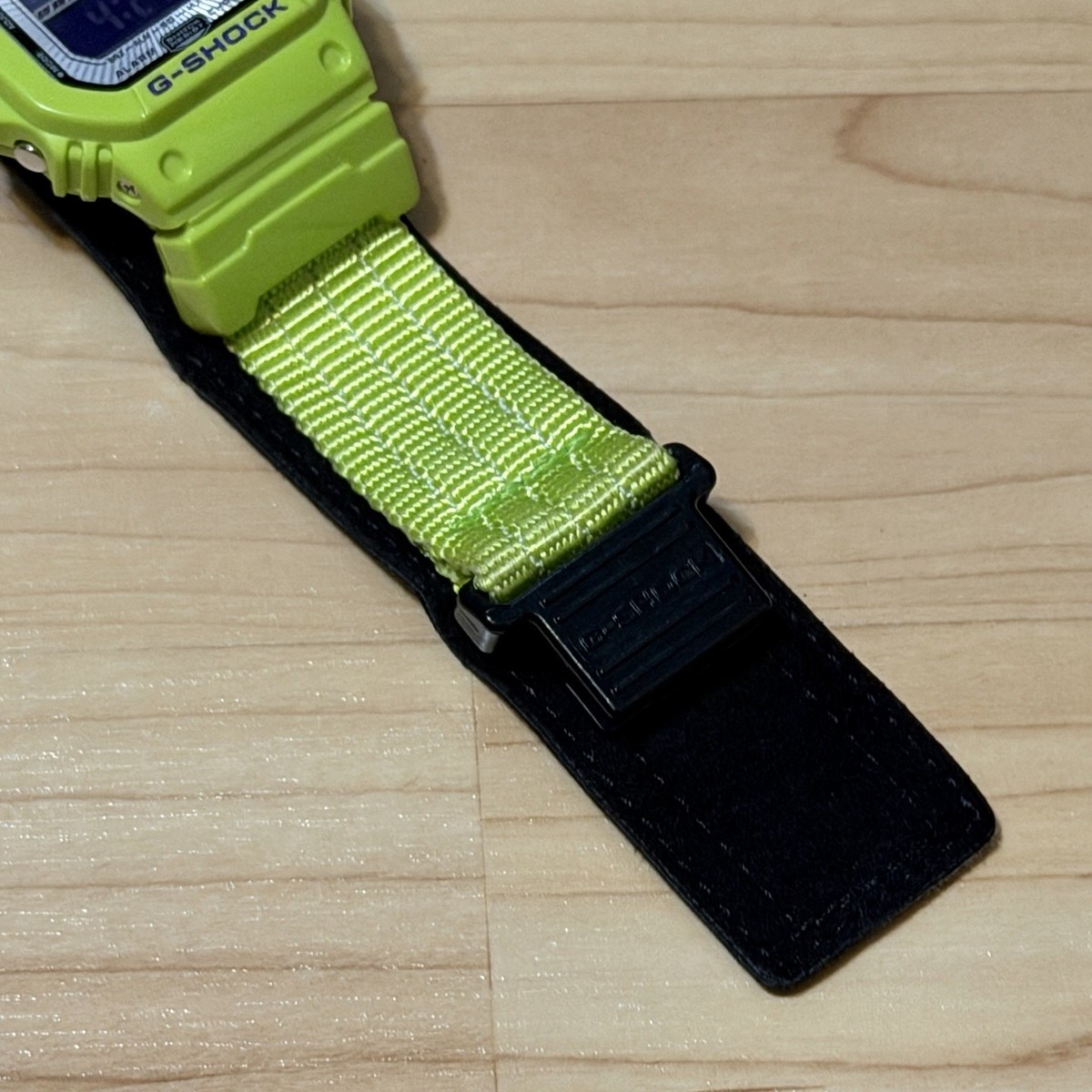 Casio G-Shock GLS-5600V-3 G-Lide Yellow Nylon Men's Digital Watch