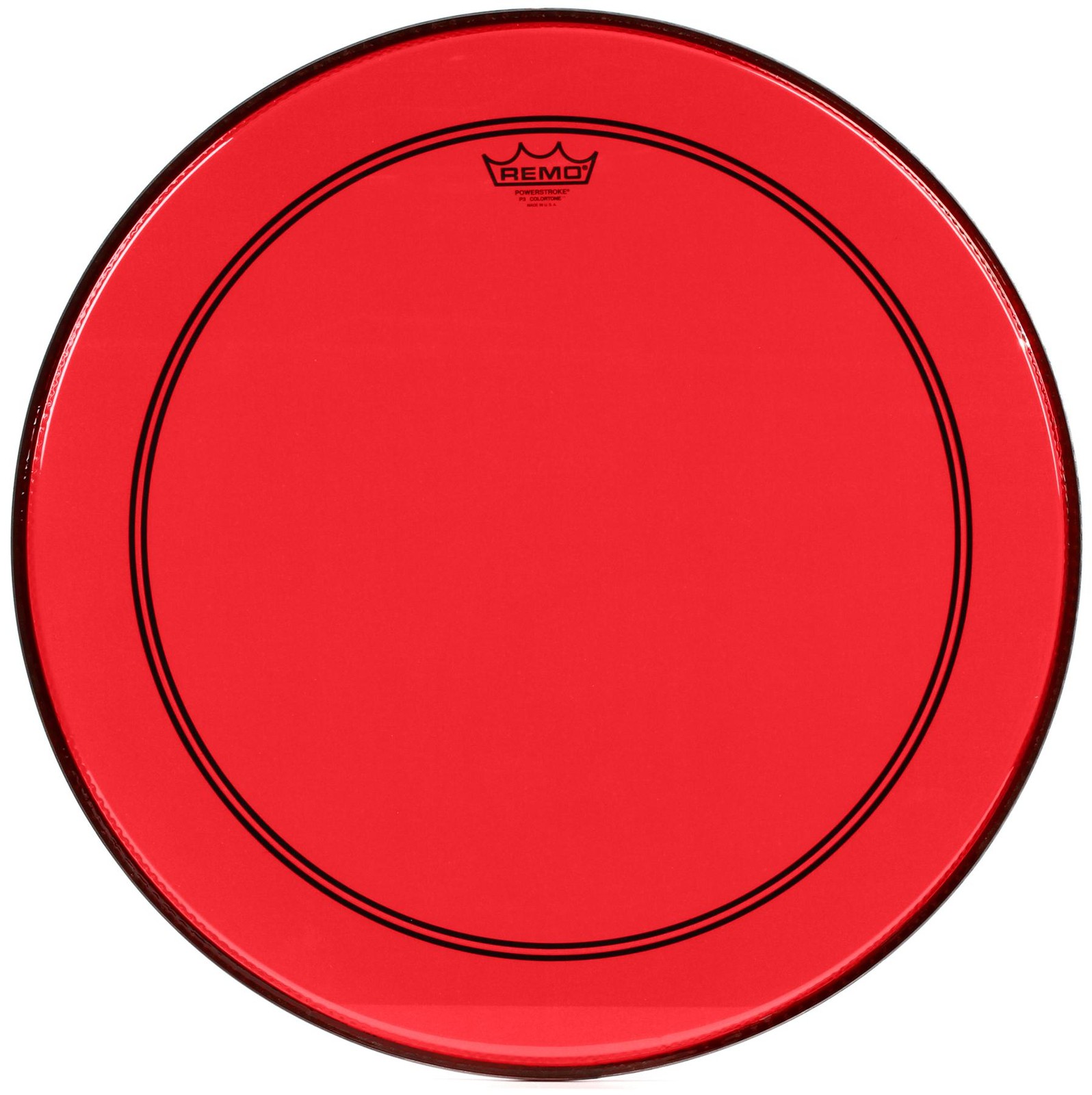 Remo Powerstroke P3 Colortone Red Bass Drumhead - 22 inch 2-pack Bundle 17690₽