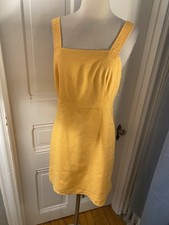 J CREW LINEN BLEND PEACH  STRAP SHEATH DRESS-SIZE6-LOVELY SUMMER STYLE-PERFECT!