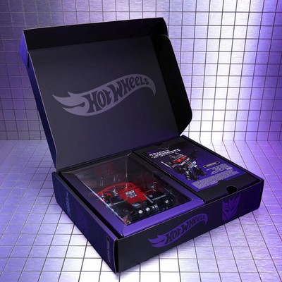 Hot Wheels Transformers Nemesis Prime RLC Collectors Black Unicrons Optimus Klon