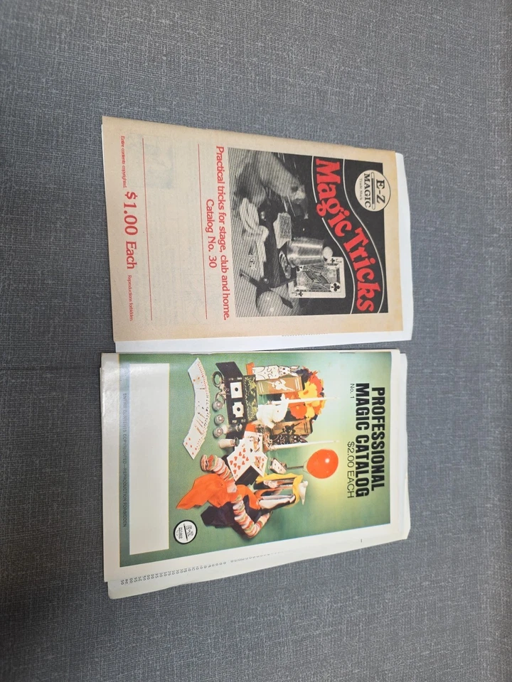 Catálogos de Halloween, magia y novedad años 80 máscaras, sondas, kits  Foto 4 de 4