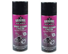 2 PACK Original Bike Spirits Spray Cleaner Polish Protector 14oz Aerosol Can...