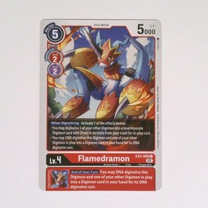Flamedramon Card