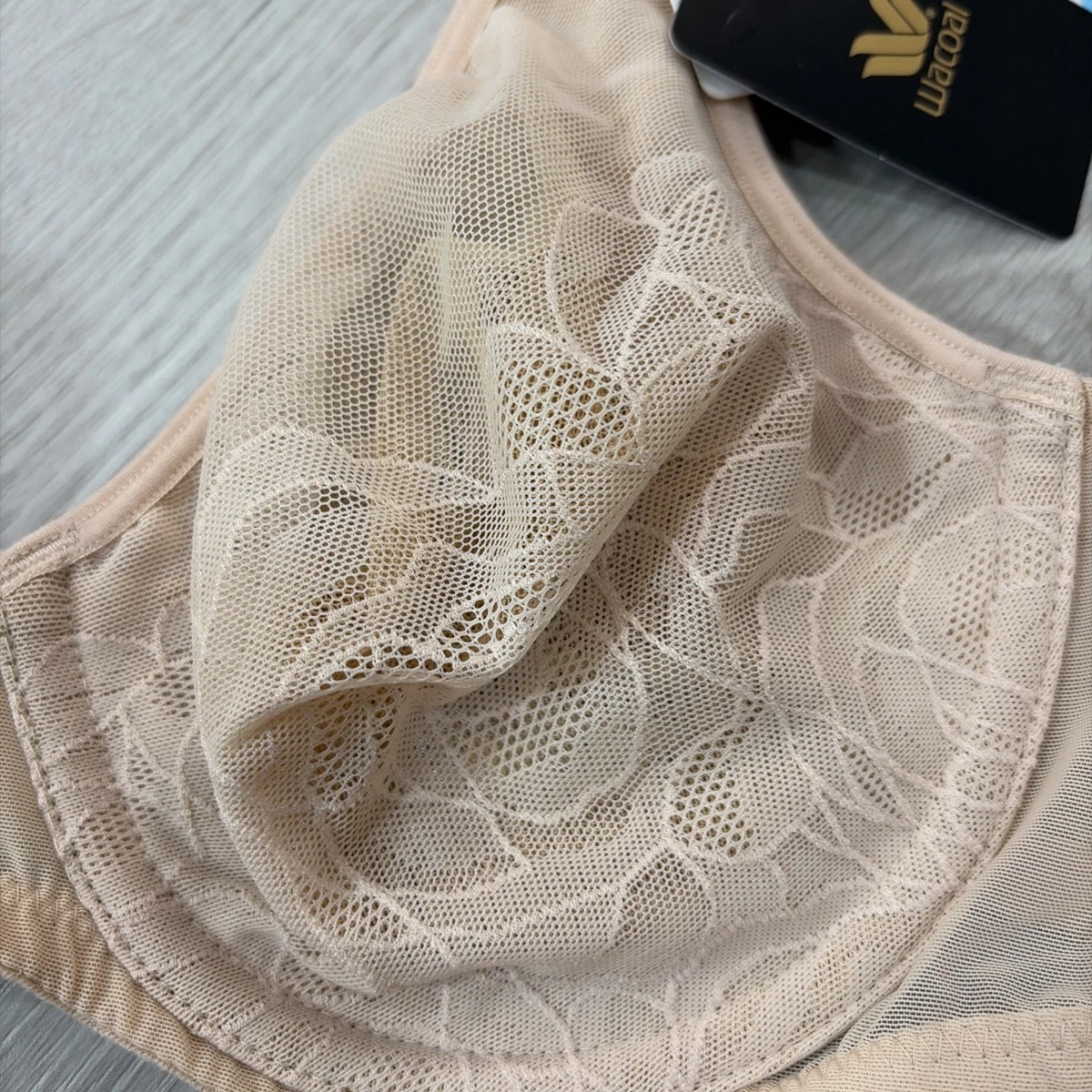 Wacoal 855225 Stark Beauty Rose Lace Molded Lace Underwire Bra 36ddd NWT