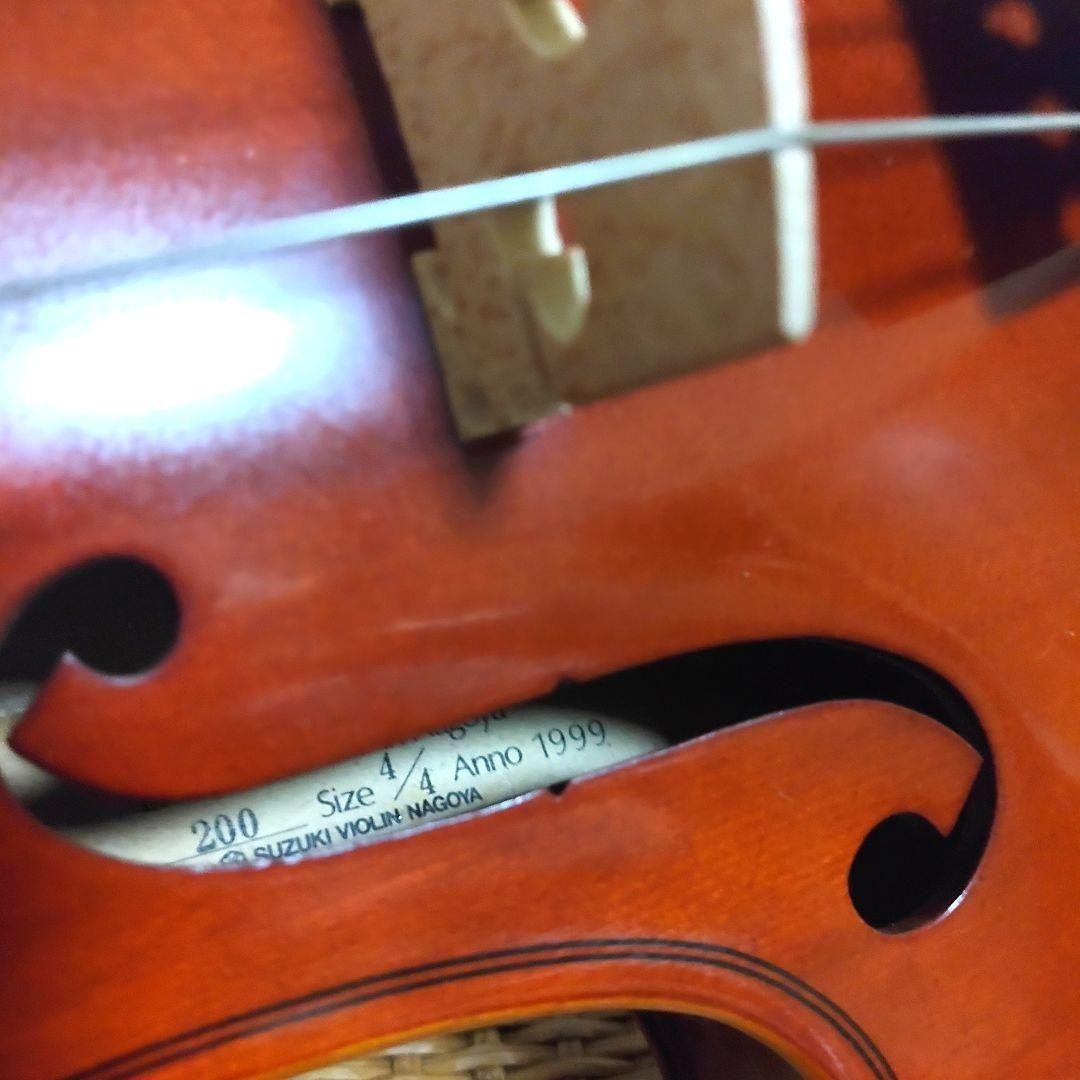 スズキSuzuki No.200 4/4バイオリン1999 Suzuki No.200 4/4 Size Violin | eBay