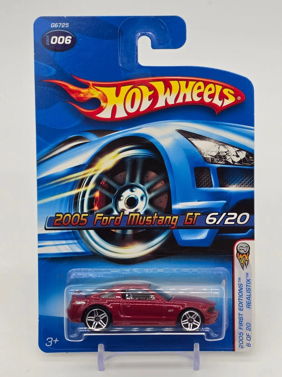 Hot Wheels 40周年 フォード マスタング GT (シルバー＆レッド) Hot Wheels First Editions Ford Mustang GT Contemporary Manufacture