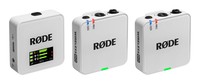 RODE Wireless GO Gen 3 Microphone White Microphone 20KHz In WIGOGEN3W Mode