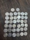 90% Silver Walking Liberty Half Dollars - Roll Lot 38 Coins $19 Face Value