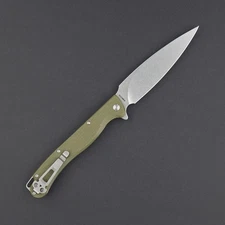 Daggerr Knives Pero Linerlock Folding Knife 5" 8Cr14MoV Steel Blade FRN Handle