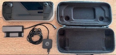 Valve Steam Deck 512GB Handheld Spielekonsole Schwarz V004288-30 LCD