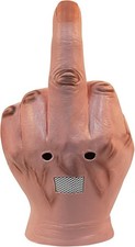 Middle Finger Mask Funny Adult Costume Party Prop Halloween Accessory
