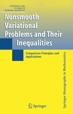 Nonsmooth Variational Problems and Their Inequalities - 9781441940339