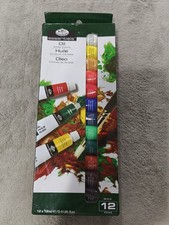 Royal Langnickel essentials 12 OIL ARTIST COLORS PAINT  RICH COLORS Oil Based