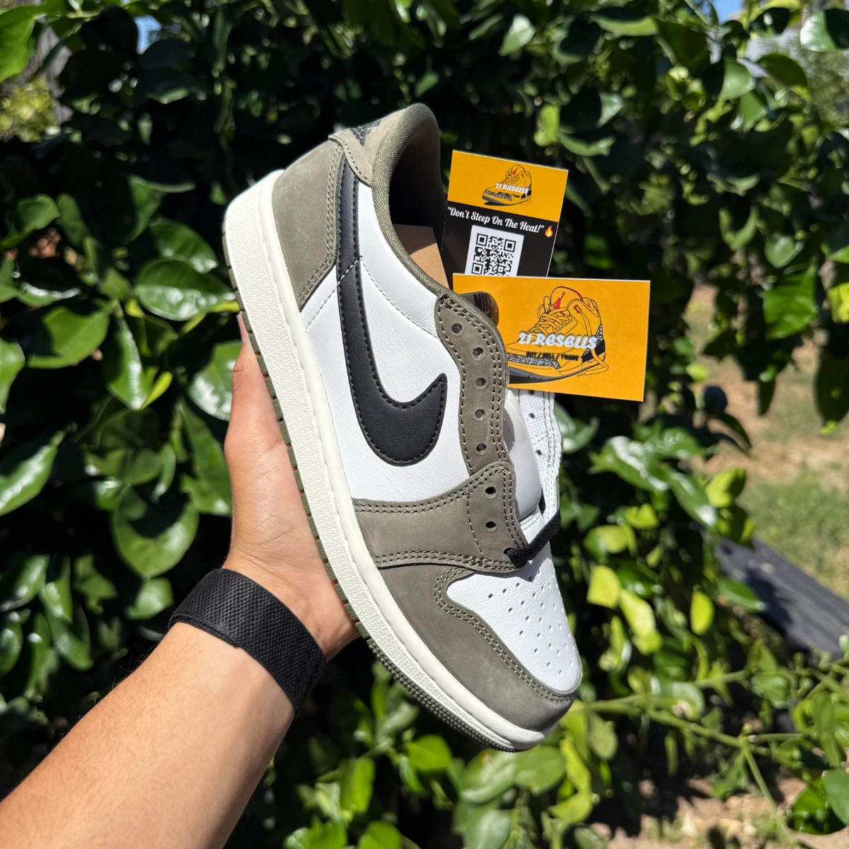 Jordan 1 Retro OG Low Medium Olive for Sale | Authenticity