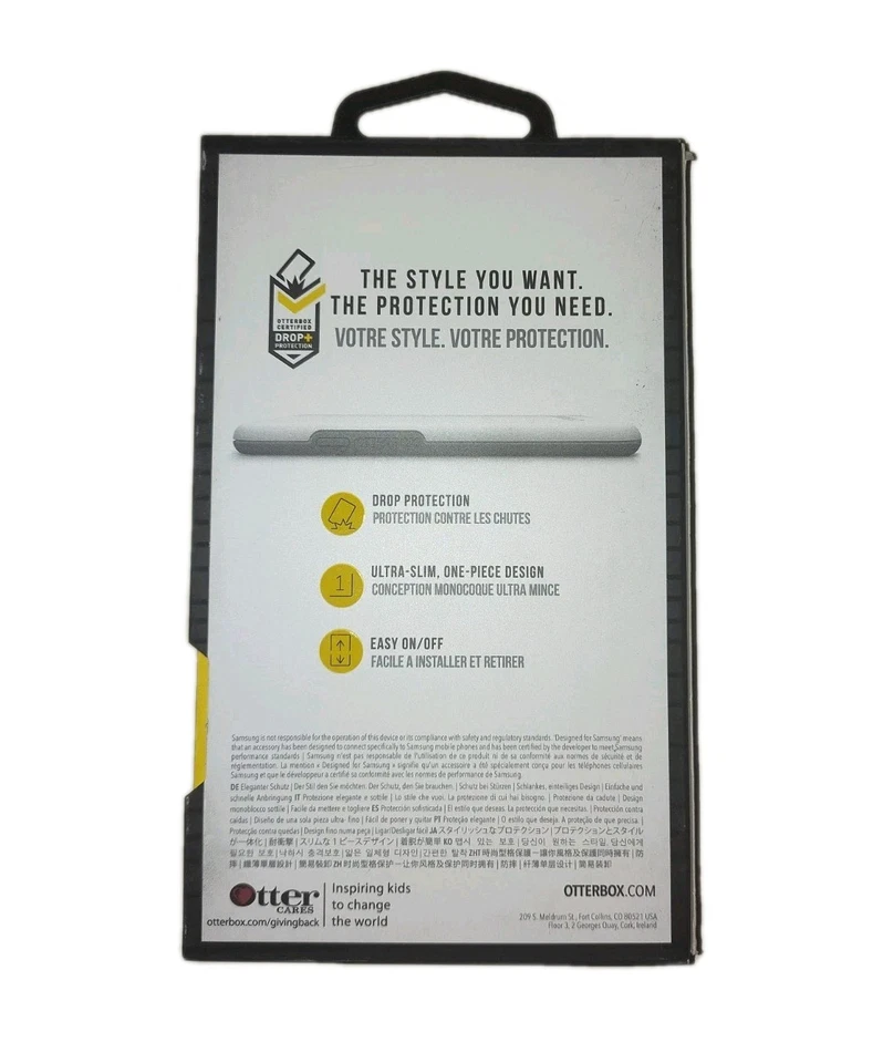 Funda de teléfono OtterBox simetría Samsung Galaxy S8 a medida azul Foto 2 de 2