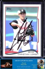 2014 Topps Pro Debut *Christian Lopes **Card #78** AUTO (RC)