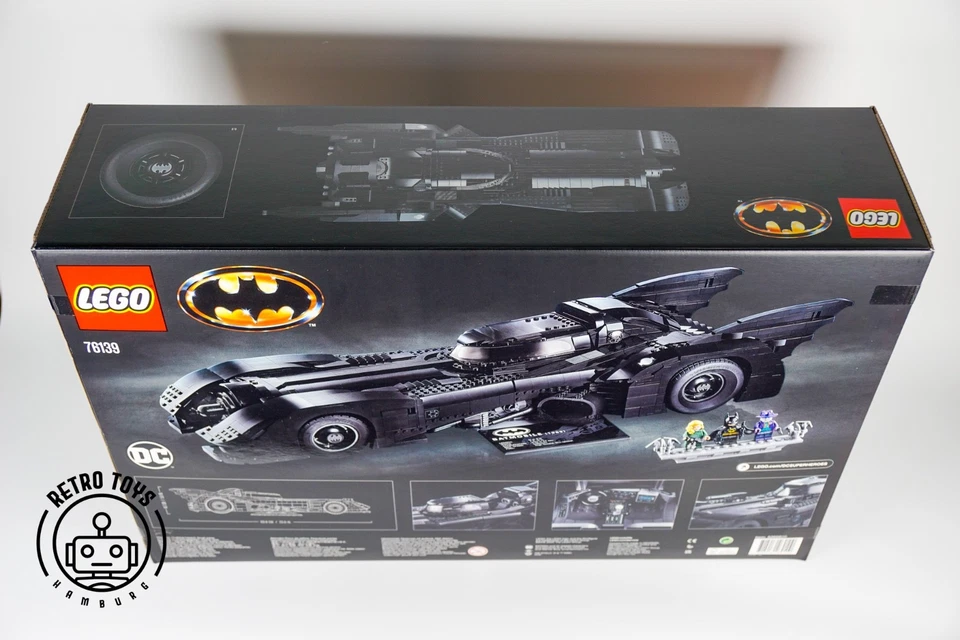 LEGO® 1989 BATMOBILE 76139 DC Comic Batman Joker Auto EOL NEU & OVP - Bild 3 von 4