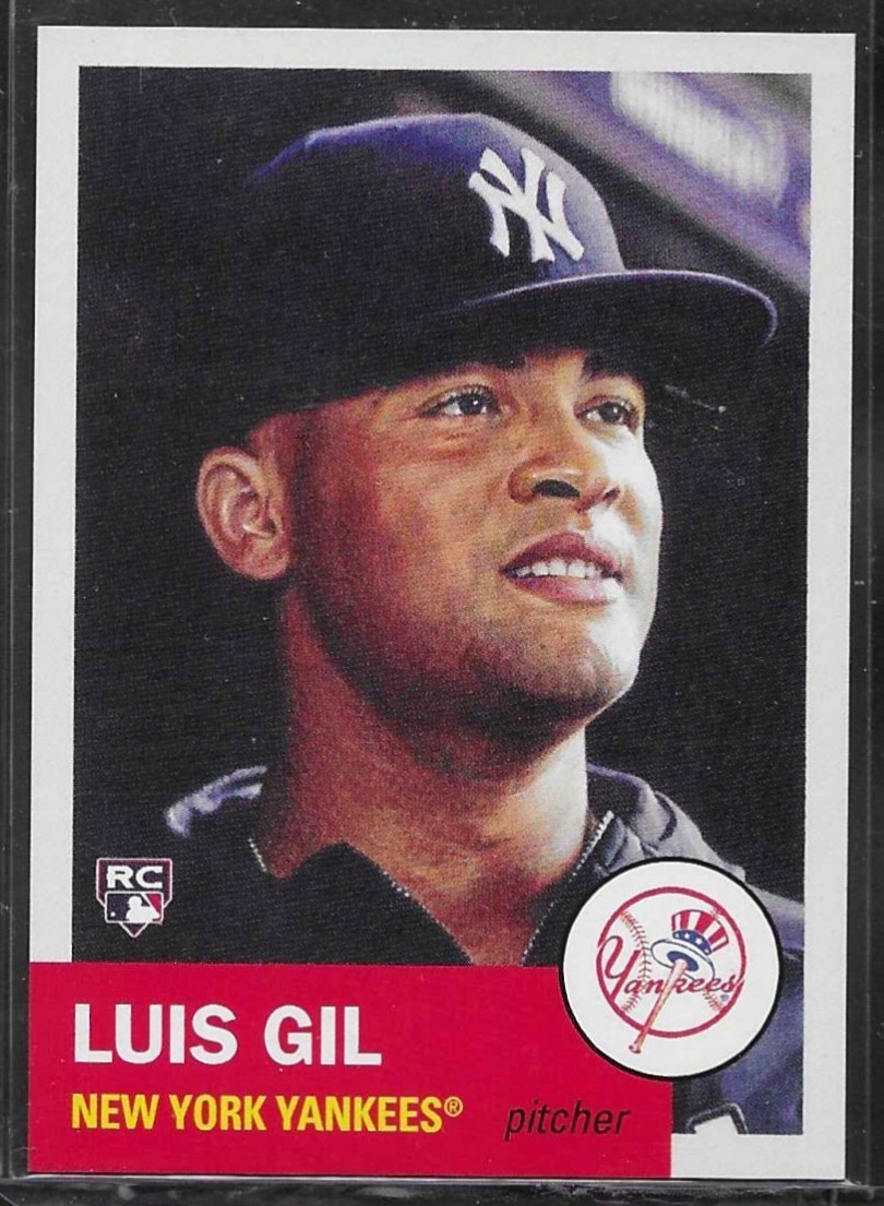 2022 TOPPS LIVING SET # 499 LUIS GIL Rookie RC New York Yankees 2,729 Printed