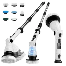 Spin Scrubber, Power Scrubber for Cleaning, Shower Cordless Cleaning Brush wi...