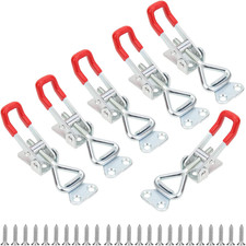 6 Pack Toggle Latch Clamp, Pull Latch, Adjustable Toggle Clamp Latch, Heavy D...