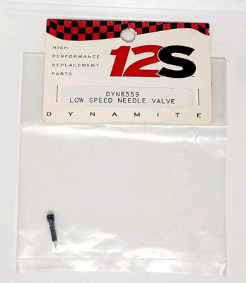 Dynamite 12S Rc DYN6559 LOW SPEED NEEDLE VALVE New Old Stock