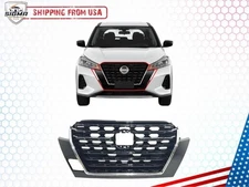 Fits For 2021 2022 2023 2024 Nissan Kicks Front Bumper Grille Assembly Grill