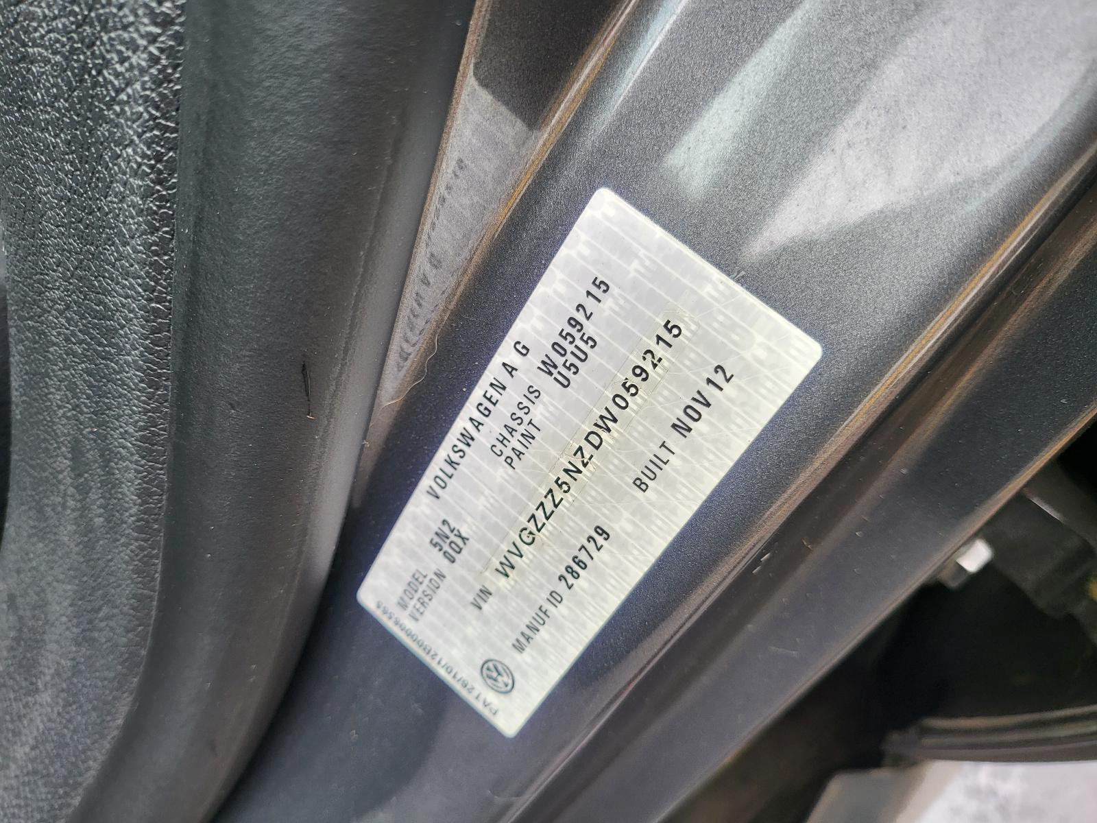 Volkswagen Tiguan Left Door Mirror 5N 05/2008-08/2016 - thumbnail 11