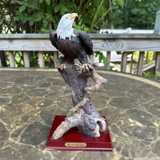 HERCO American Bald Eagle Figurine Statue 12" TALL