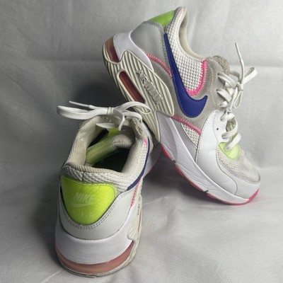 Nike Air Max Excee 90s Neon Shoes DD2955-100 Women s Size US 7.5 UK 5 Sneakers