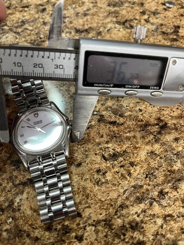 Tudor Monarch Geneve Watch Stainless Steel 36mm Quartz - Picture 11 of 11