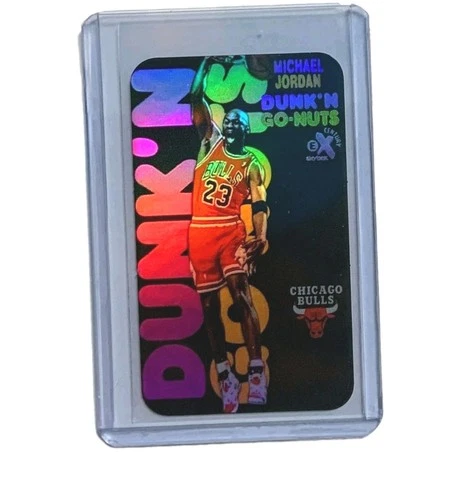 New ListingDunk N Go Nuts Michael Jordan Promo Mini Tobacco Card Chicago Bulls