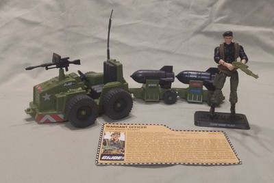 GI JOE ''Reload'' Weapons Transport Pack w/ 25th Anniversary Flint 