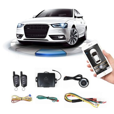 Universal Remote Engine Starter for Car One Key Start Button Open Trunk by Remot