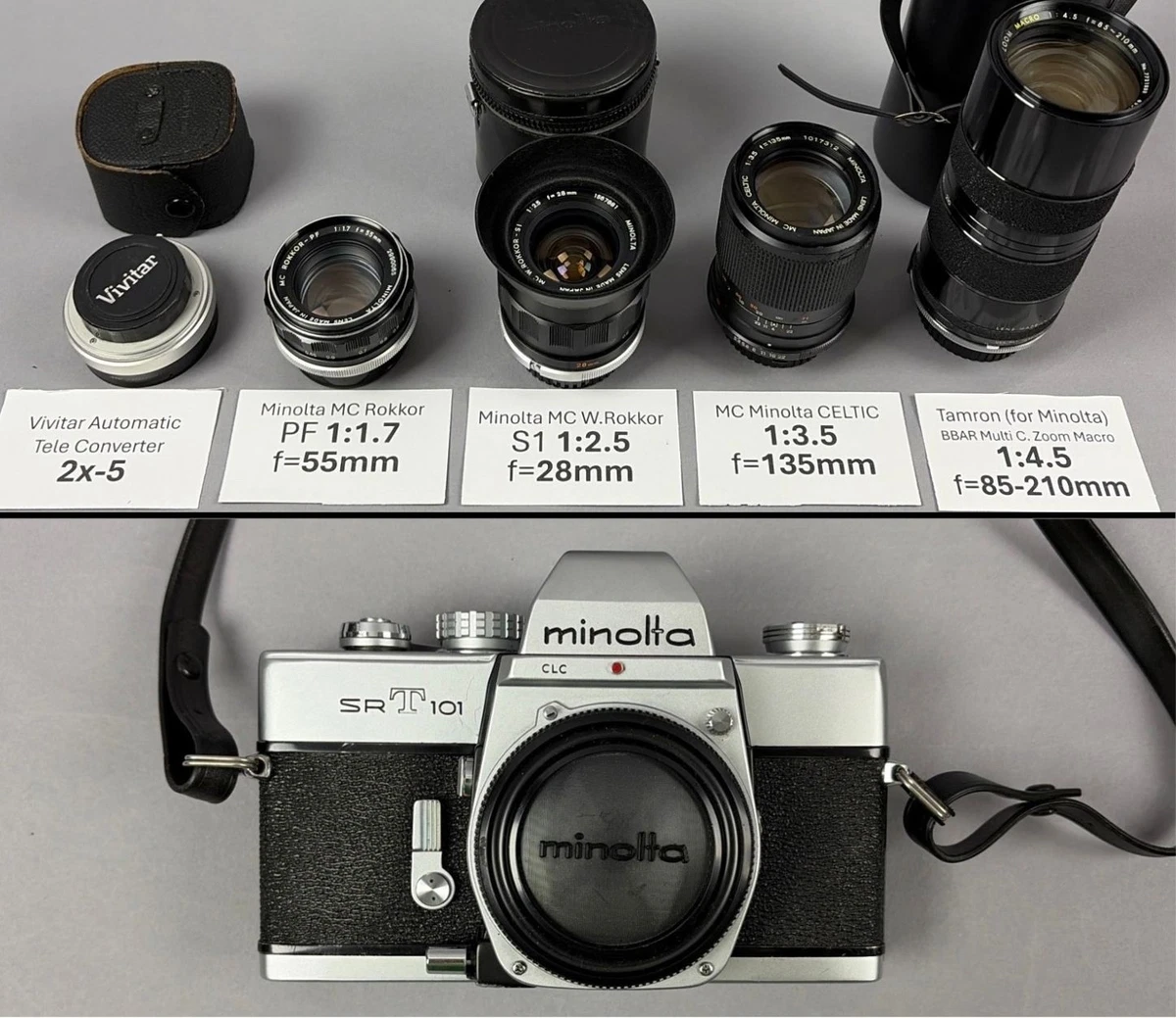 Minolta SR-T101 Film Cameras for sale | eBay