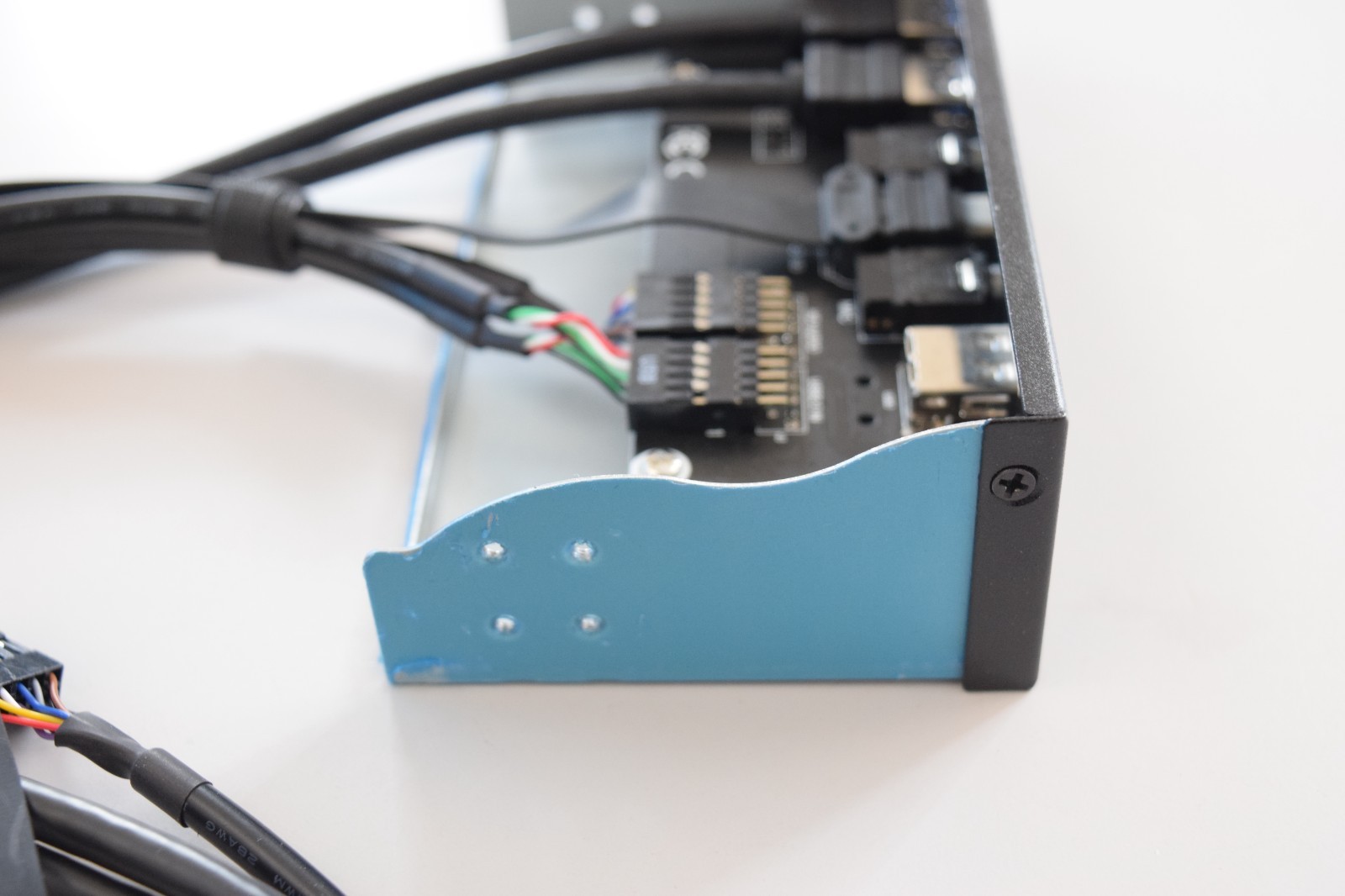 MZHOU Front Panel USB 3.1 Type C -2 USB3.0 - 2 USB2.0 Hub+HD Audio 3.5mm - 2025