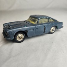 Corgi Aston Martin DB4 Blue Model Diecast Vintage