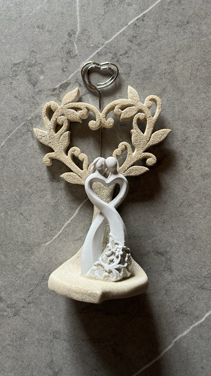 Bomboniera matrimonio orologio a forma di cuore con fantasia maiolica Claraluna 24051