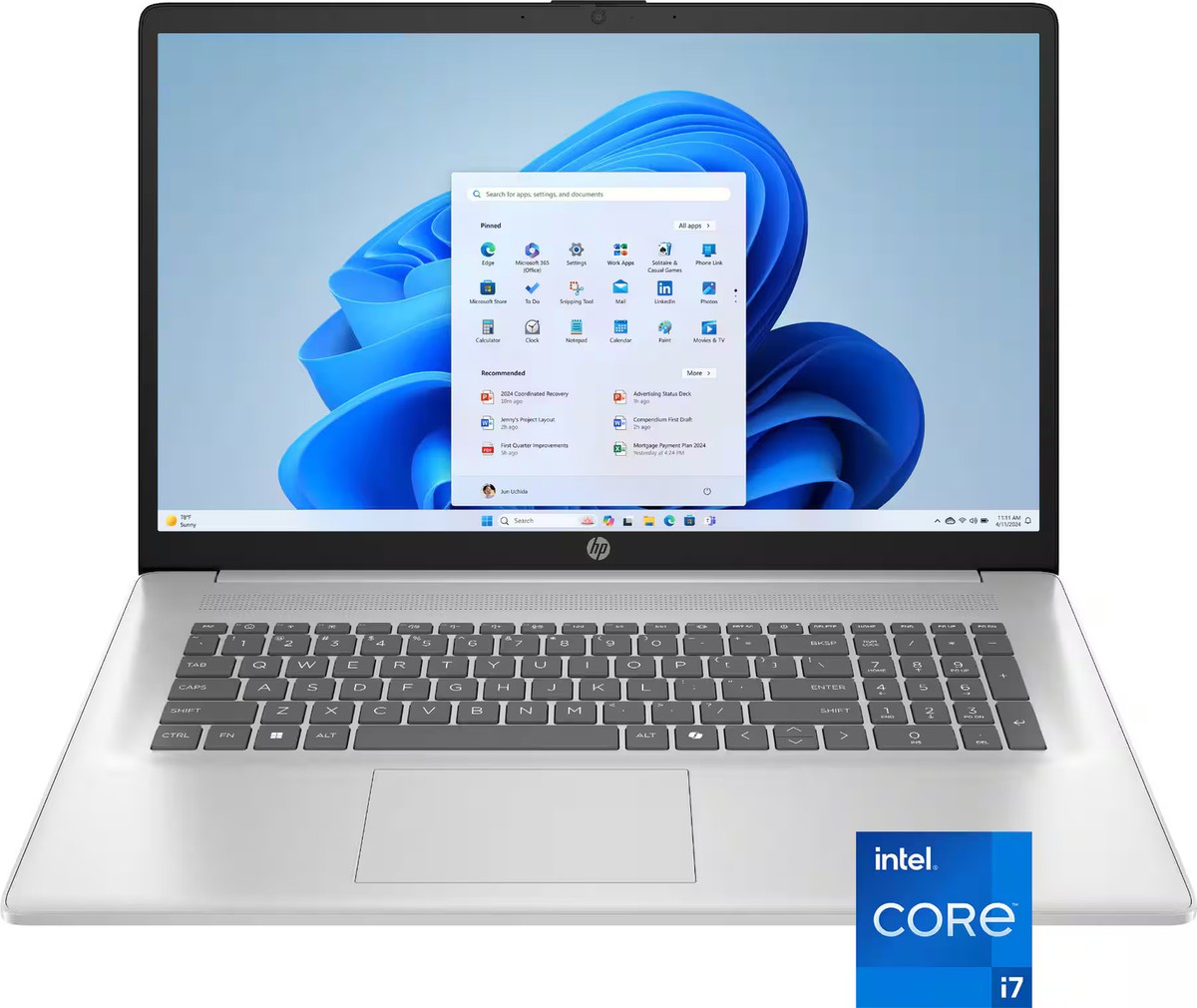 準美品2023年モデル‼️HP☘i7☘16GB☘SSD512GB☘ノートパソコン HP 15.6
