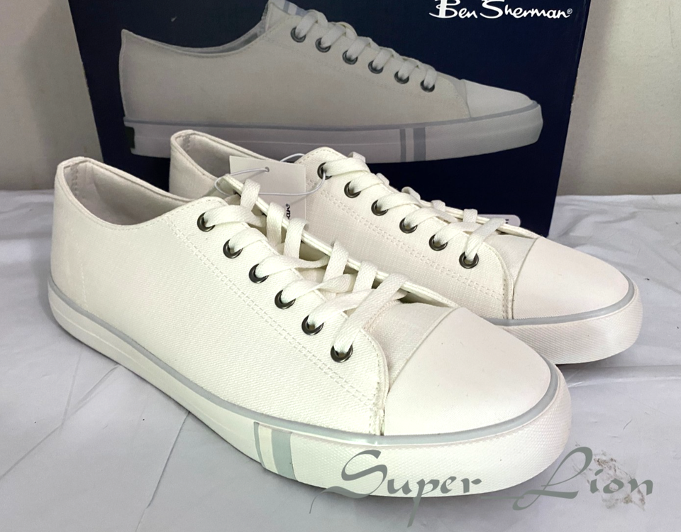 NEW Ben Sherman Men's Dorset Lo Memory Foam Sneaker Shoes - SIZE 9 ...
