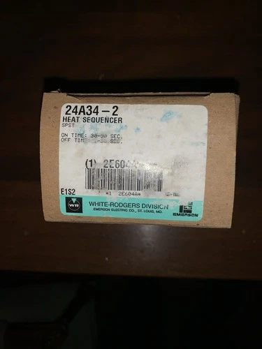 White Rodger’s 24A34-2 Heat Sequencer