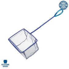 5'' Fish Net Aquarium Net with Metal Handle Nylon Mesh