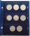 1921-35 $1 Peace Dollar Complete Set Mostly XF-AU Cleaned 1921 F Details C4544