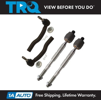 TRQ Tie Rod Set Fits 11-17 Lexus CT200h 10-15 Toyota Prius 12-15 Prius Plug-In
